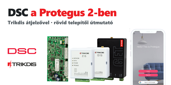 TRIKDIS communicatiemodule + DSC alarmcentrale – Korte installatiehandleiding