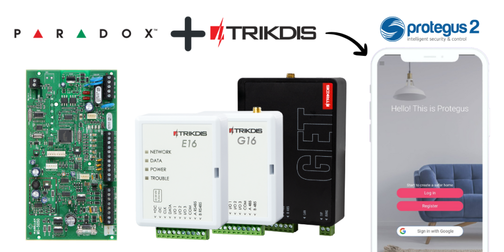 TRIKDIS communicatiemodule + PARADOX alarmcentrale – Korte installatiehandleiding TRIKDIS communicatiemodule + PARADOX alarmcentrale – Korte installatiehandleiding