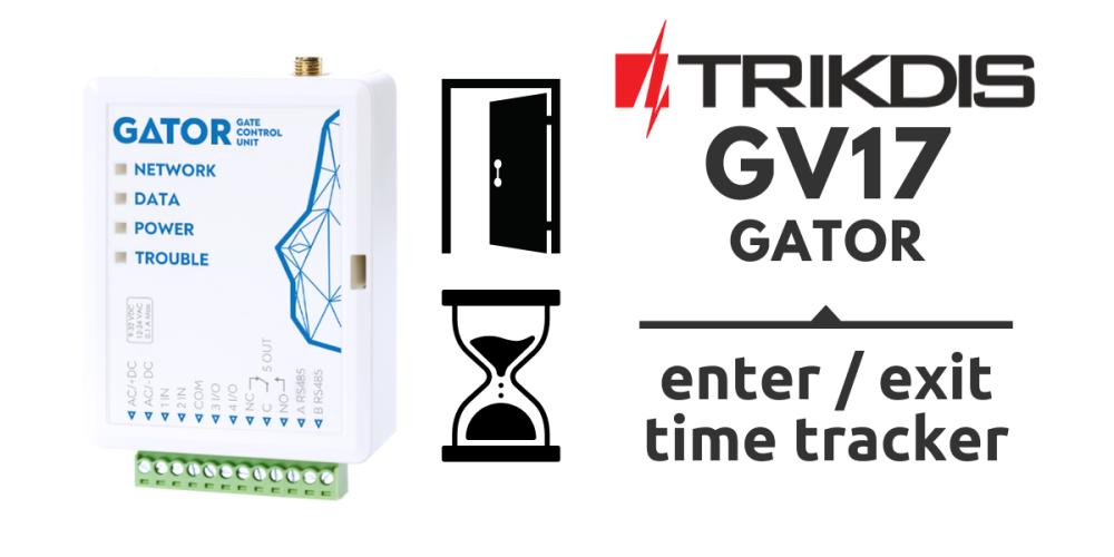GV17 – Toegangscontrolesysteem en/of tijdregistratiesysteem