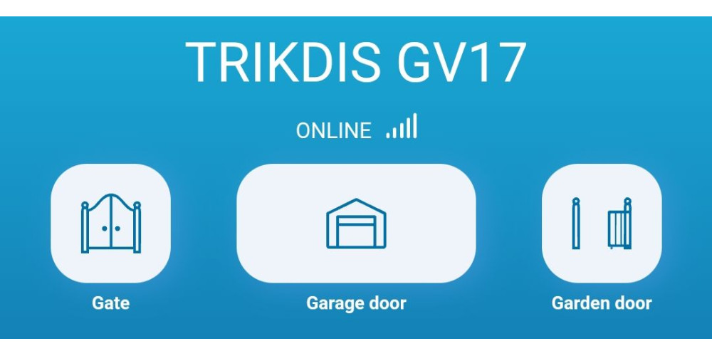 Het GV17 poortautomatiseringsapparaat werkt met Protegus 2 Het GV17 poortautomatiseringsapparaat werkt met Protegus 2