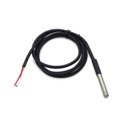 DS18B20 temperatuursensor met 1m kabel DS18B20 temperatuursensor met 1m kabel
