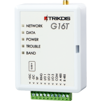 Trikdis G16T 4G GSM communicatiemodule (TIP-RING) Trikdis G16T 4G GSM communicatiemodule (TIP-RING)